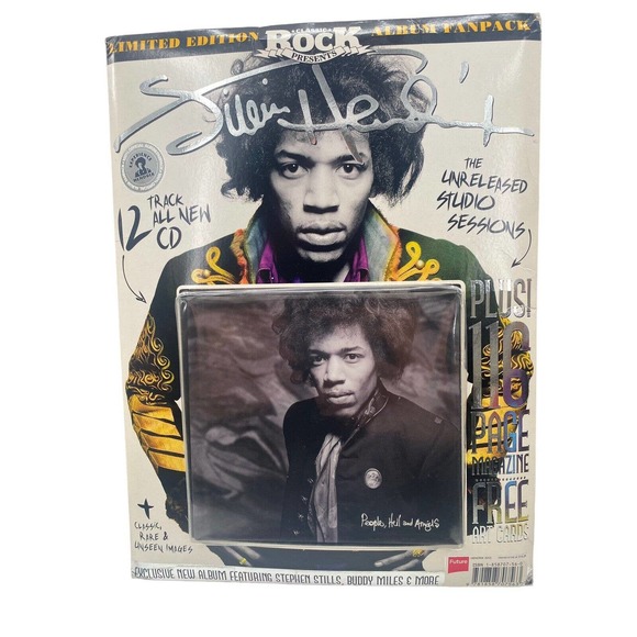 Classic Rock Presents People Hell and Angels Album Jimi Hendrix CD Fan Pack - Picture 6 of 6
